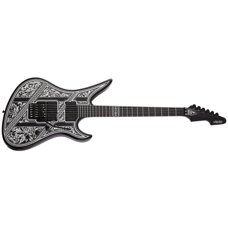 Schecter Avenger FR Przym Palladium Gloss Black