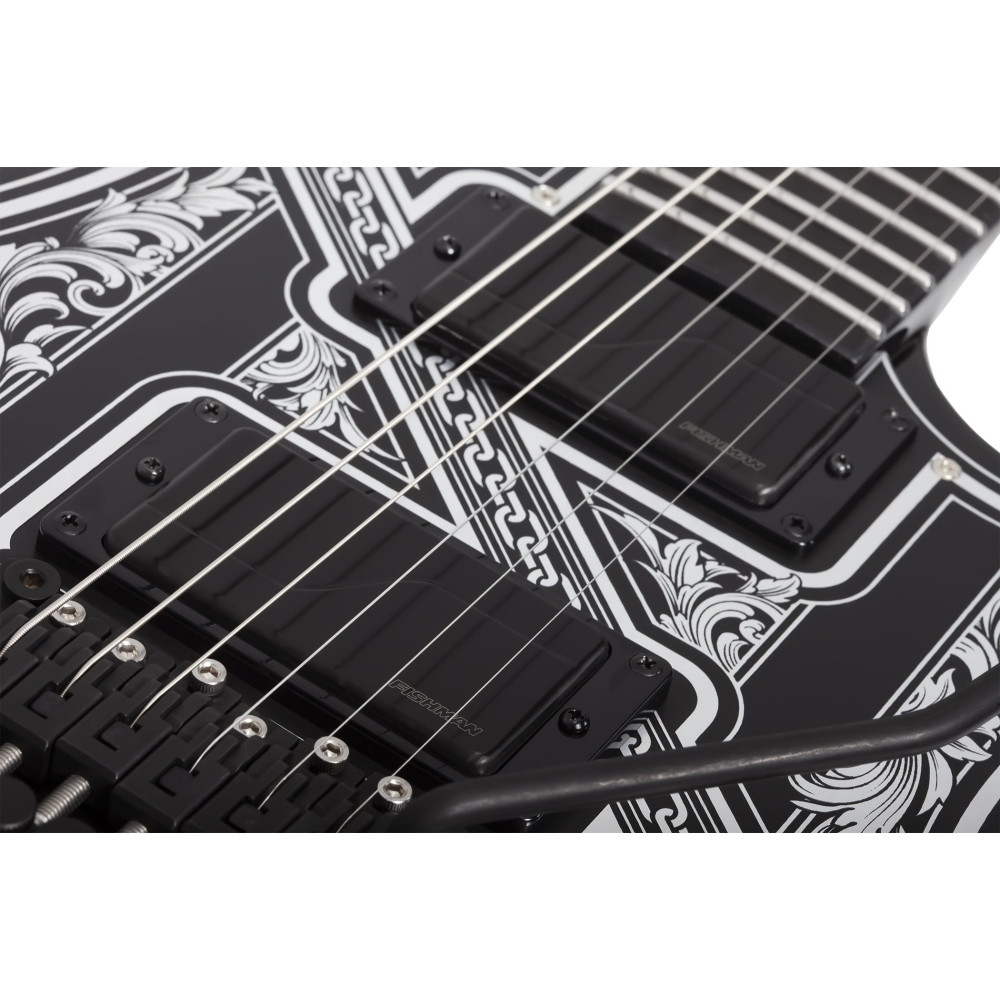 Schecter Avenger FR Przym Palladium Gloss Black