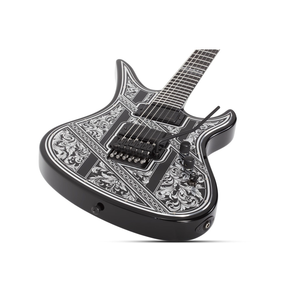 Schecter Avenger FR Przym Palladium Gloss Black