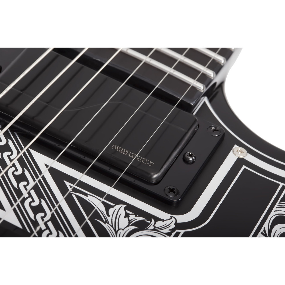 Schecter Avenger FR Przym Palladium Gloss Black