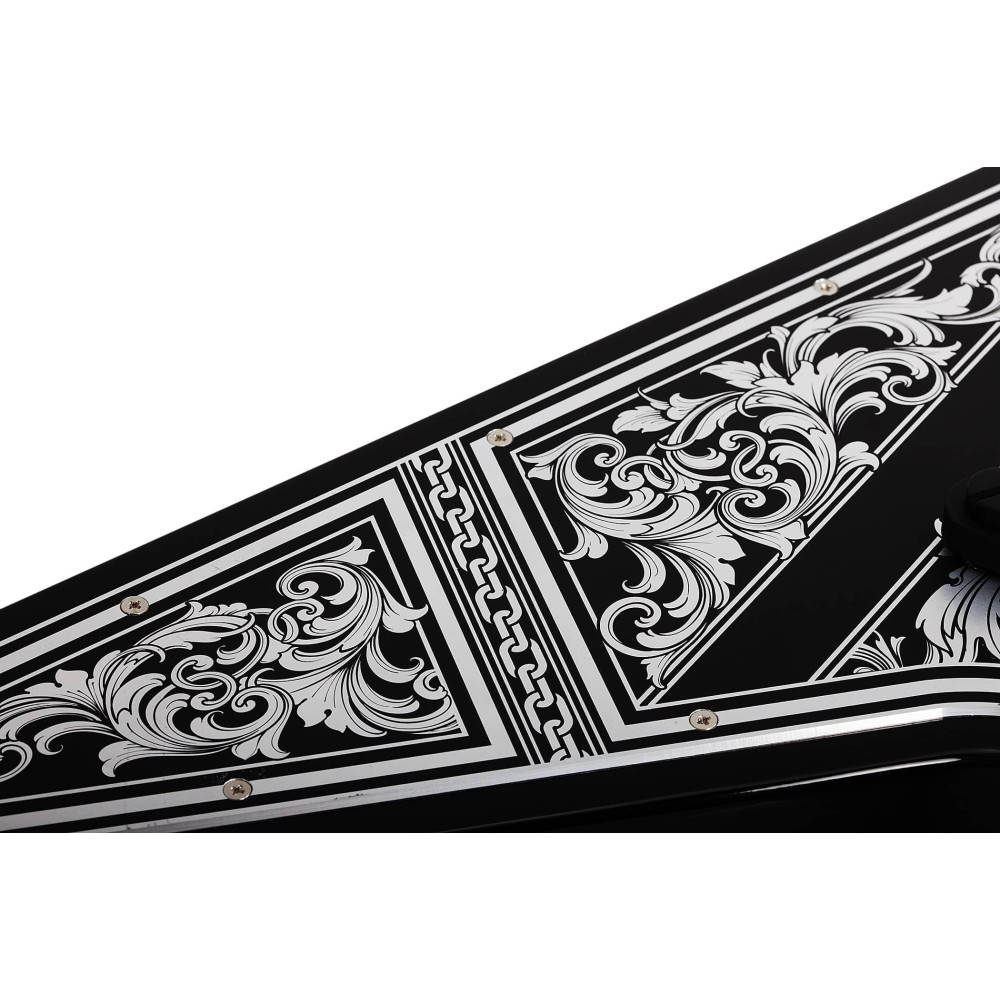 Schecter V-1 Przym Palladium Gloss Black