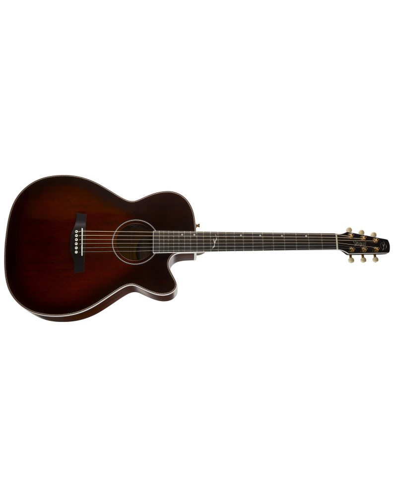Seagull Artist Mosaic CH CW BourbonBurst GT EQ