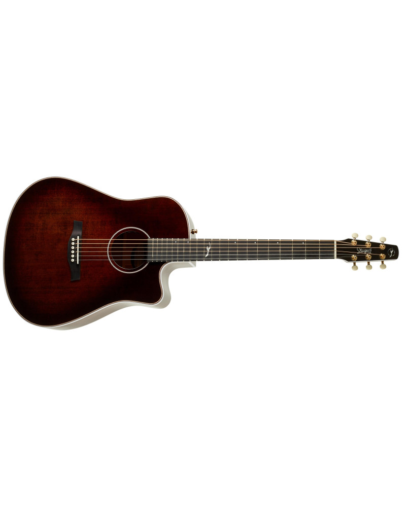 Seagull Artist Peppino Signature CW Burnt Umber