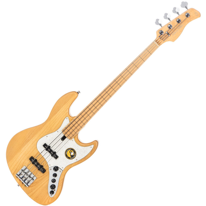 Sire Marcus Miller V7 Ash Reissue 4 FL Natural Bezpražcová basgitara