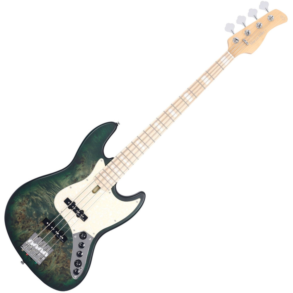 Sire Marcus Miller V7 Ash Reissue 4 Transparent Green Satin Elektrická basgitara