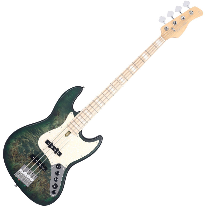Sire Marcus Miller V7 Ash Reissue 4 Transparent Green Satin Elektrická basgitara