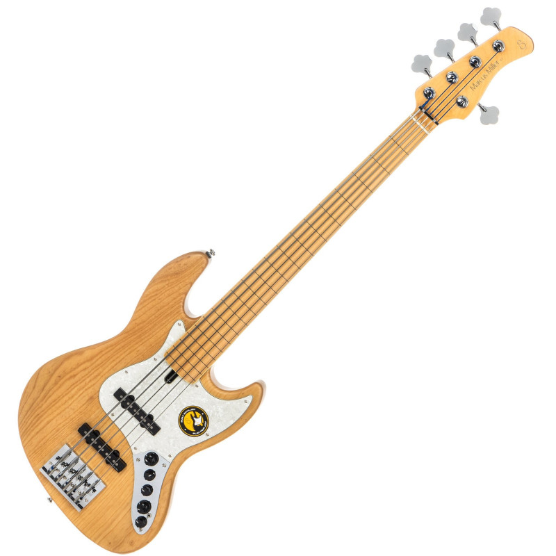 Sire Marcus Miller V7 Ash Reissue 5 FL Natural Bezpražcová basgitara