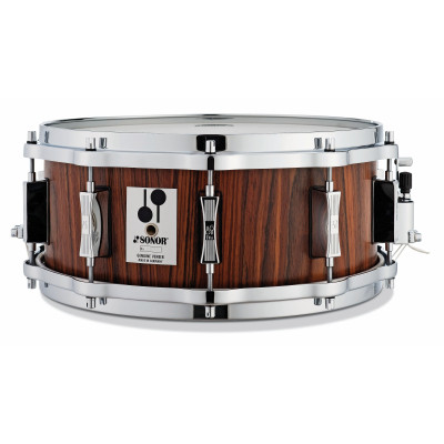 Sonor D 515 PA Phonic Reissue Snare Drum 14" x 5.75", Beech, Die-Cast Hoops, Rosewood Semi-Gloss