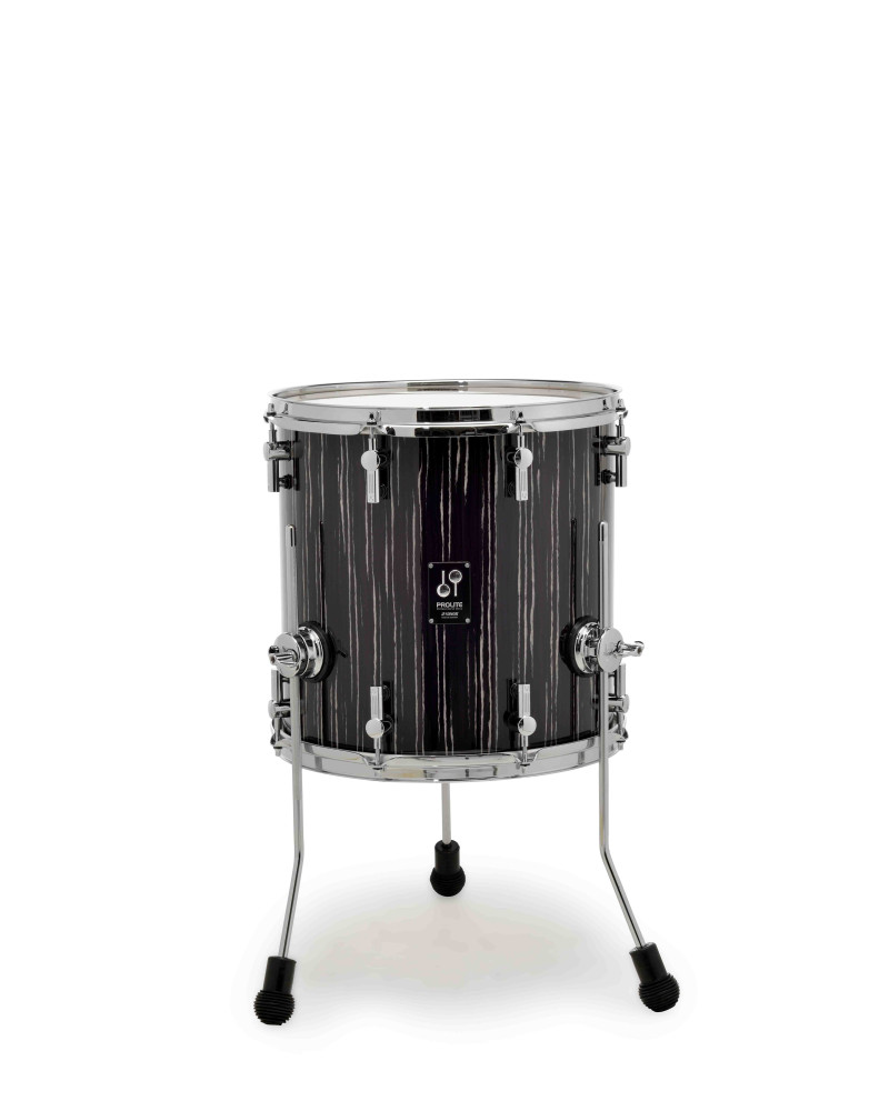 Sonor ProLite 1412 FT Floor Tom 14" x 12", Maple, Ebony White Stripes