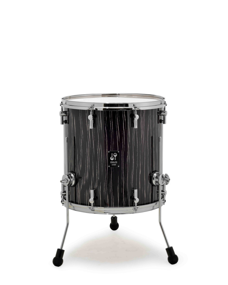 Sonor ProLite 1616 FT Floor Tom 16" x 16", Maple, Ebony White Stripes