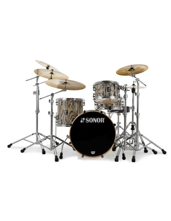 Sonor ProLite 320 Shell Set With Mount Snow Tiger