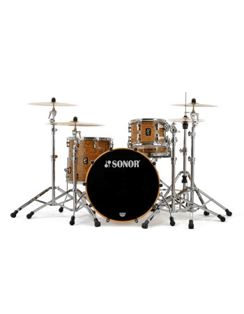 Sonor ProLite 322 Shell Set No Mount Chocolate Burl