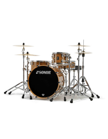 Sonor ProLite 322 Shell Set No Mount Chocolate Burl