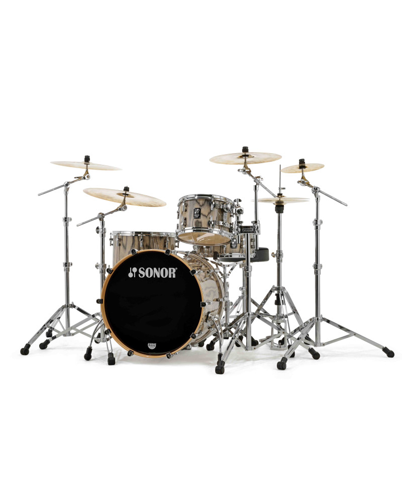 Sonor ProLite 322 Shell Set No Mount Snow Tiger