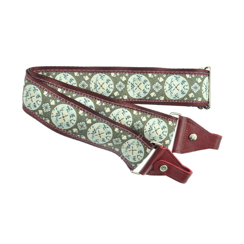 Souldier Banjo Strap Medallion - Maroon (BJC0113BD04BD)