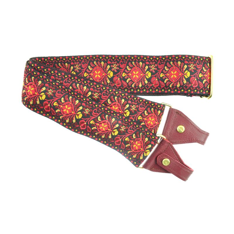 Souldier Banjo Strap Hendrix - Maroon (BJC0017BD01BD)