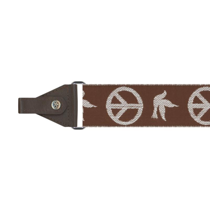 Souldier Banjo Strap Peace Dove - Brown (BJC1027NM02WB)