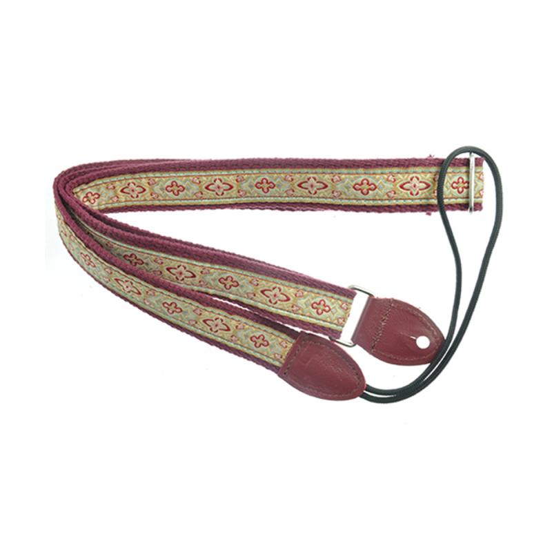 Souldier Mandolin Strap Anouk - Burgundy/Taupe (FMDA1058BD04BD)