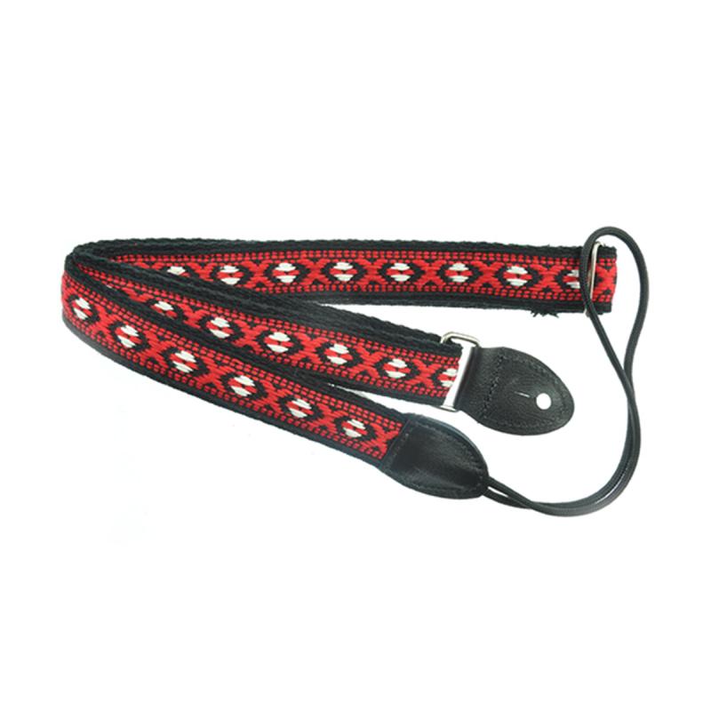 Souldier Mandolin Strap Laredo - Red/Black (FMDA1053BK04BK)