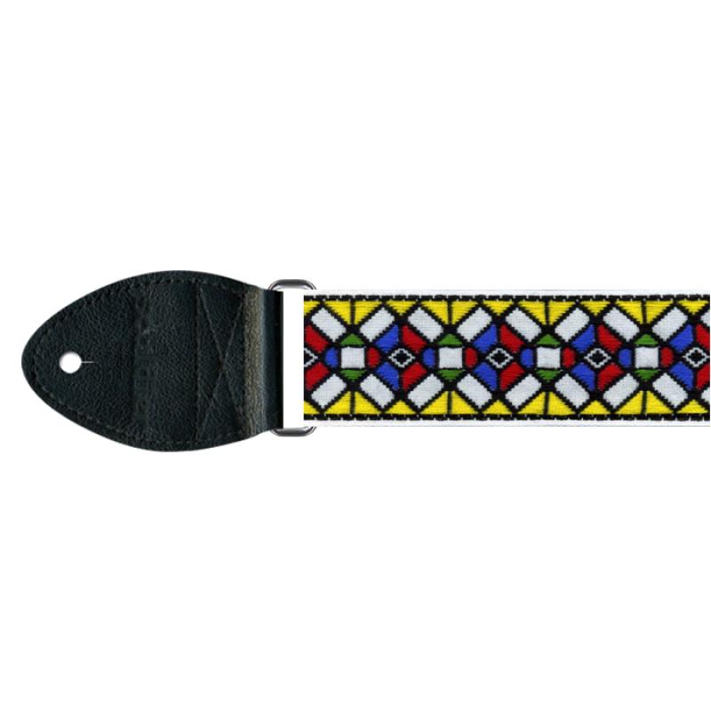 Souldier Stained Glass - Yellow/Red (GS0486BK02BK)
