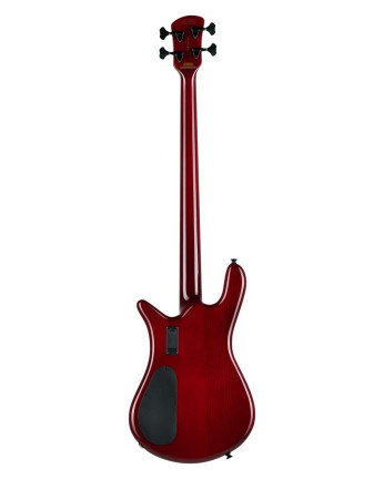 Spector SXEURO4CSTRED Bass Guitar, Euro CST, 4-string, active, Natural Red Burst Glo ss