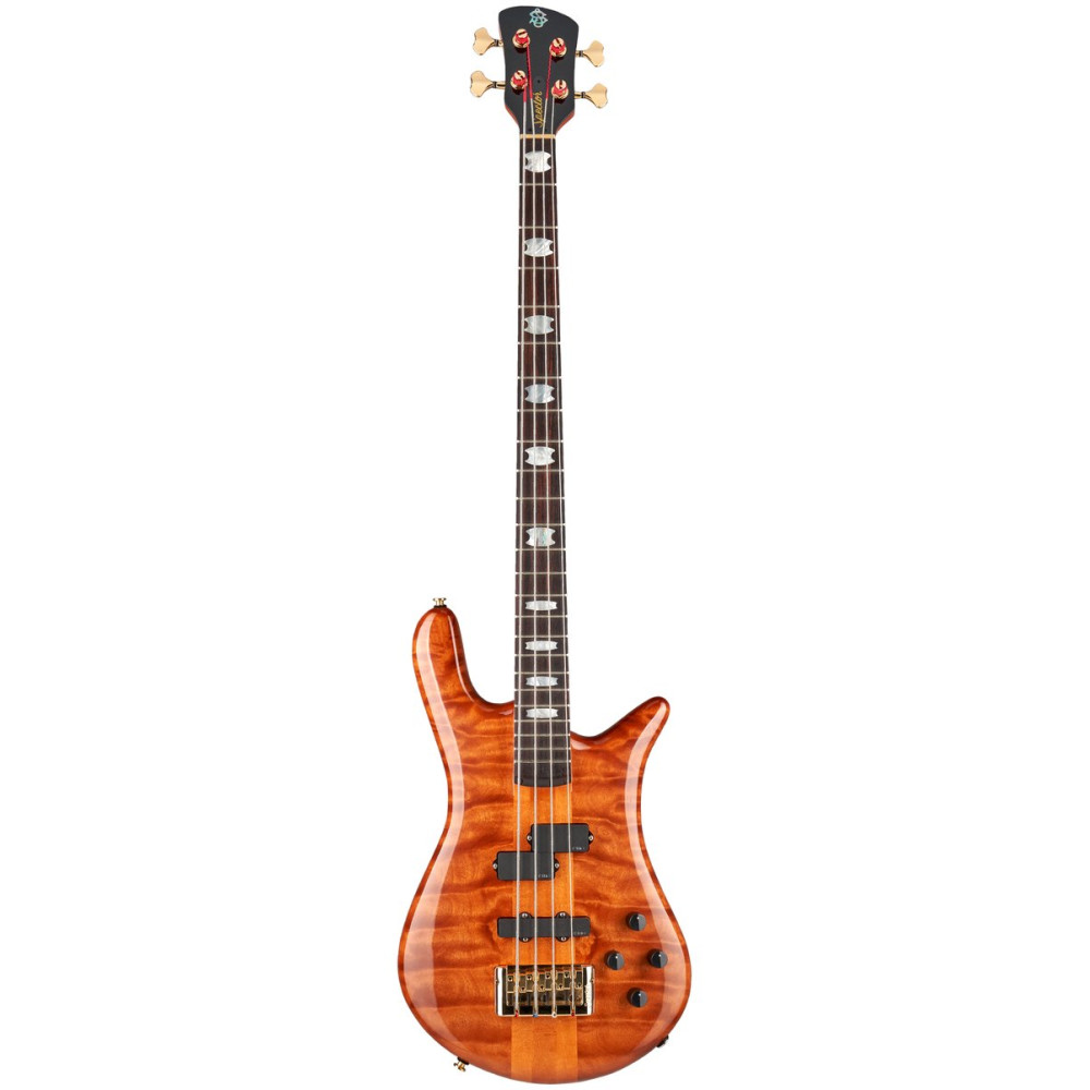 Spector SXEURO4DWAMB Bass Guitar, Euro Artist, Doug Wimbish, Active, Amber Gloss