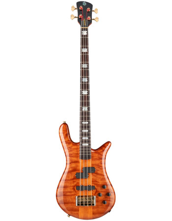 Spector SXEURO4DWAMB Bass Guitar, Euro Artist, Doug Wimbish, Active, Amber Gloss