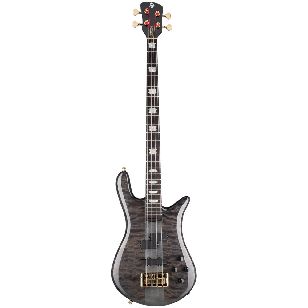 Spector SXEURO4DWBKS Bass Guitar, Euro Artist, Doug Wimbish, active, Black Stain Gl oss