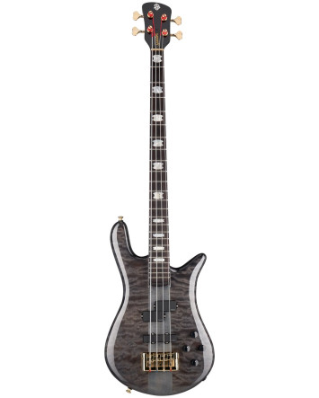 Spector SXEURO4DWBKS Bass Guitar, Euro Artist, Doug Wimbish, active, Black Stain Gl oss