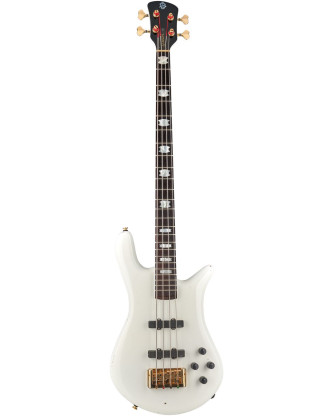 Spector SXEURO4DWWHREL Bass Guitar, Euro Artist, Doug Wimbish, White Relic Finish, LT D