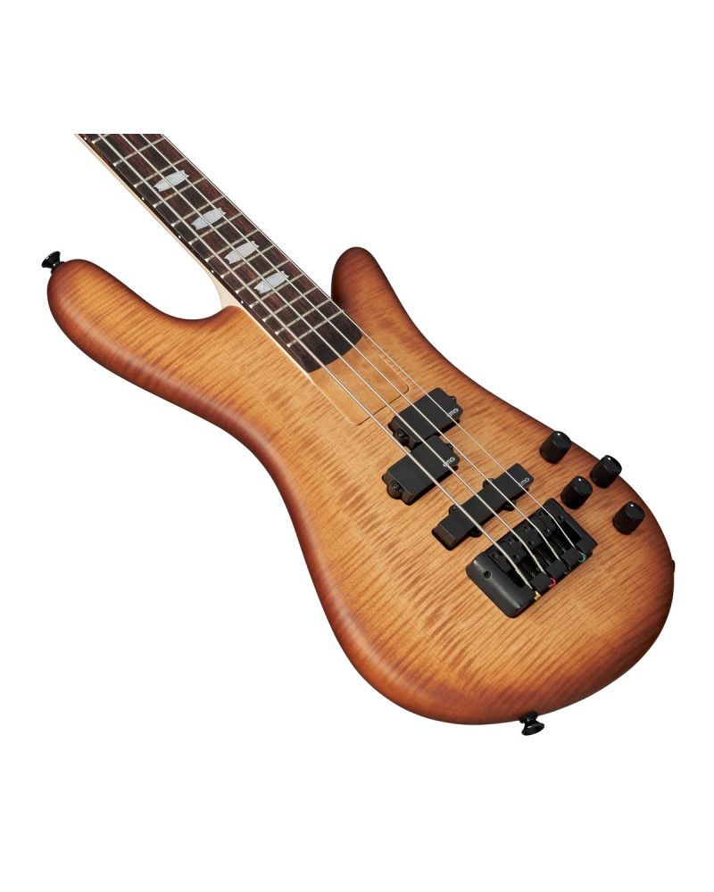 Spector SXEURO4LXBBRST Bass Guitar, Euro LX BOLT-ON, 4-String, active, Natural Sunbur st Matte