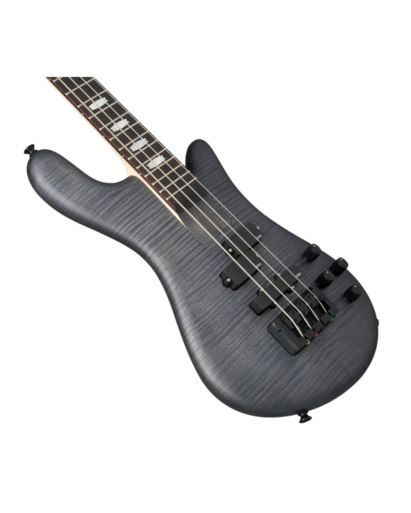 Spector SXEURO4LXBMBKS Bass Guitar, Euro LX BOLT-ON, 4-String, active, Black Stain Ma tte