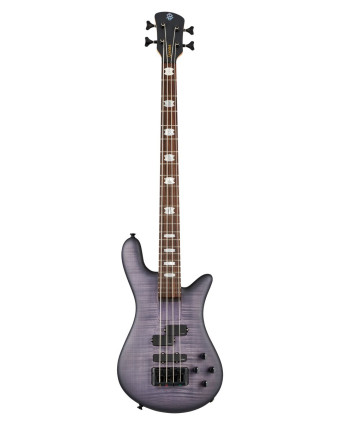 Spector SXEURO4LXBNSM Bass Guitar, Euro LX BOLT-ON, 4-String, active, Nightshade Mat te