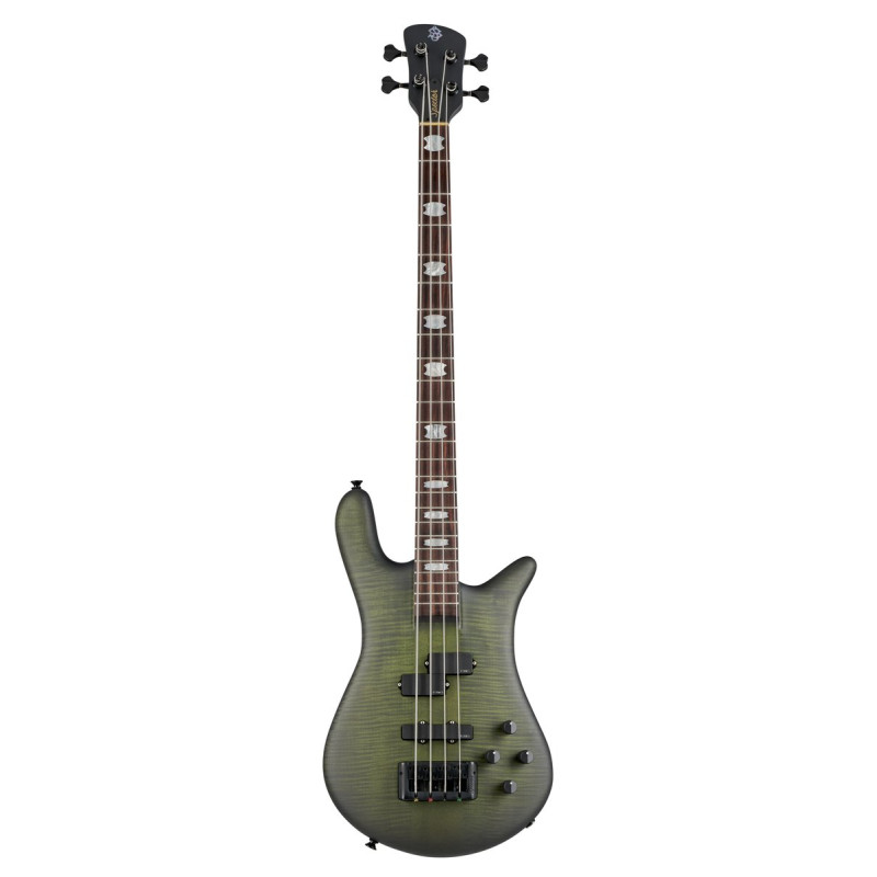 Spector SXEURO4LXHMM Bass Guitar, Euro LX, 4-String, active, Haunted Moss Matte