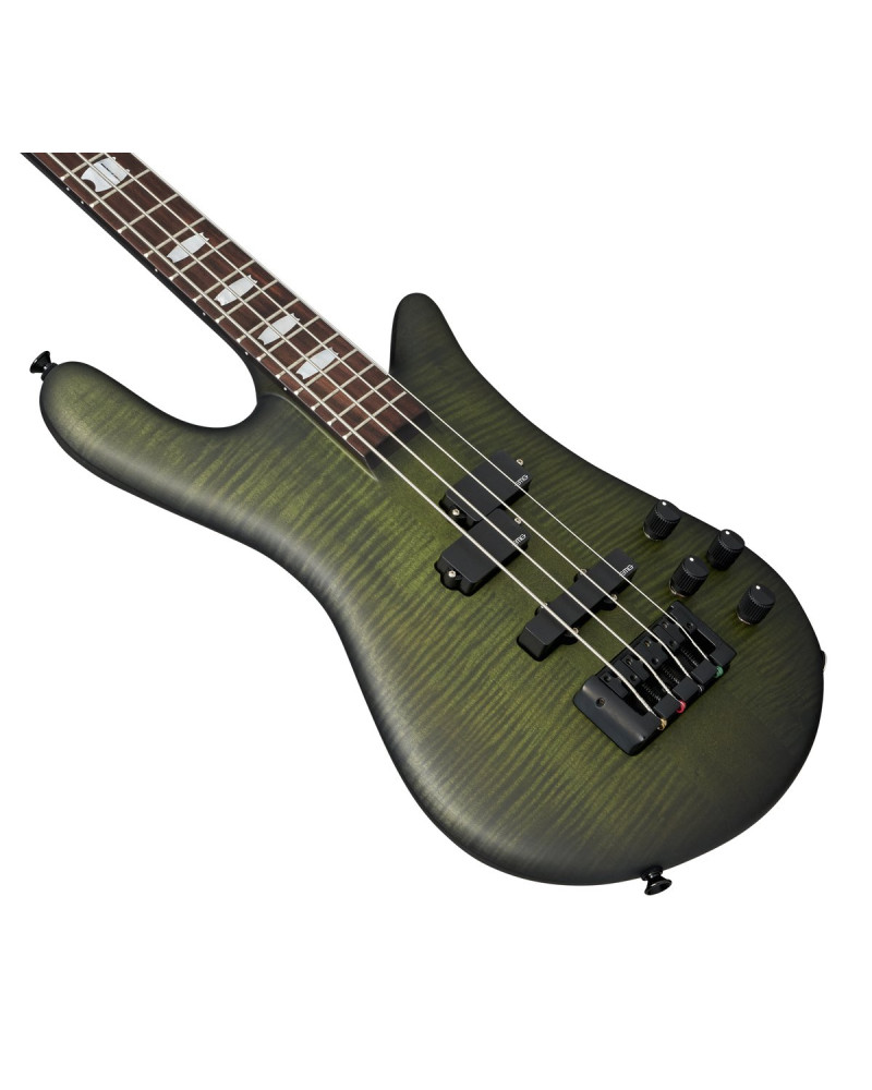 Spector SXEURO4LXHMM Bass Guitar, Euro LX, 4-String, active, Haunted Moss Matte