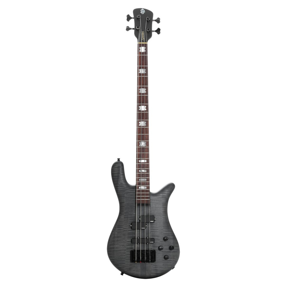Spector SXEURO4LXMBKS Electric Bass Guitar, EuroLX, 4-String, Active, Black Stain Ma tte