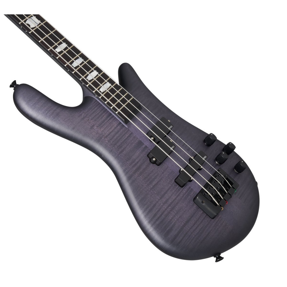 Spector SXEURO4LXNSM Bass Guitar, Euro LX, 4-String, active, Nightshade Matte
