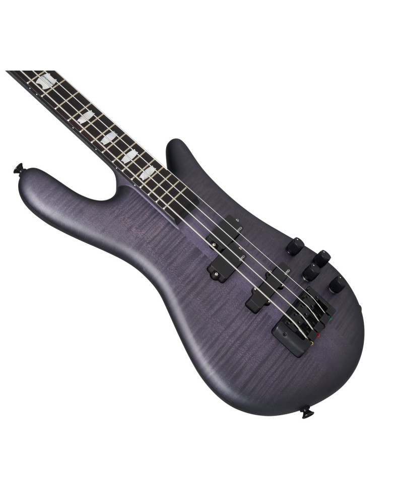 Spector SXEURO4LXNSM Bass Guitar, Euro LX, 4-String, active, Nightshade Matte