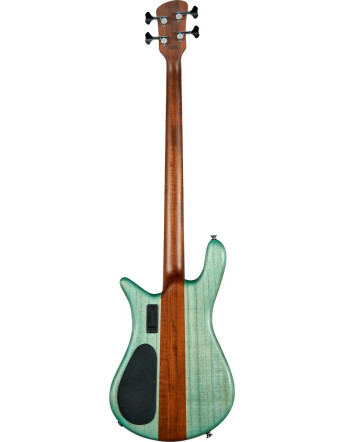 Spector SXEURO4RSTTRQTD Electric Bass Guitar, Euro4RST Limited, 4-Strg, Active, Turq.T ide Matte