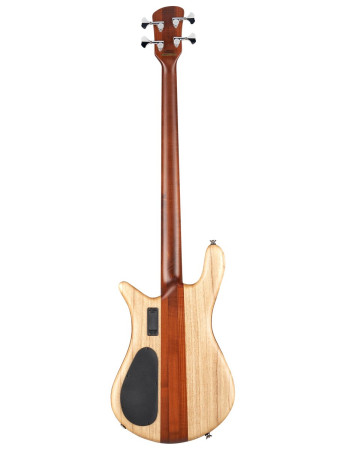 Spector SXEURO4RSTZBW Bass Guitar, Euro4 RST Zebrawood Natural Matte, Limited Editio n