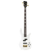 Spector SXEURO4WHCL Electric Bass Guitar, Euro Classic, 4-String, Active, Solid Wh ite Gloss