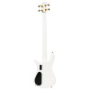 Spector SXEURO4WHCL Electric Bass Guitar, Euro Classic, 4-String, Active, Solid Wh ite Gloss