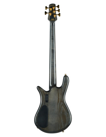 Spector SXEURO5CSTBLK Bass Guitar, Euro CST, 5-string, active, Natural Black Burst G loss