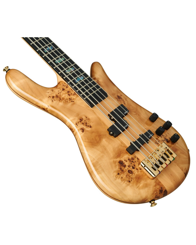 Spector SXEURO5CSTNAT Bass Guitar, Euro CST, 5-string, active, Natural Gloss