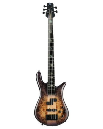 Spector SXEURO5CSTVLT Bass Guitar, Euro CST, 5-string, active, Natural Violet Burst Gloss