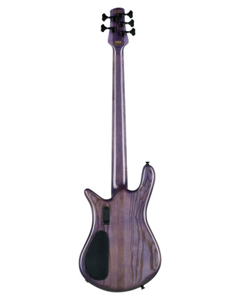 Spector SXEURO5CSTVLT Bass Guitar, Euro CST, 5-string, active, Natural Violet Burst Gloss