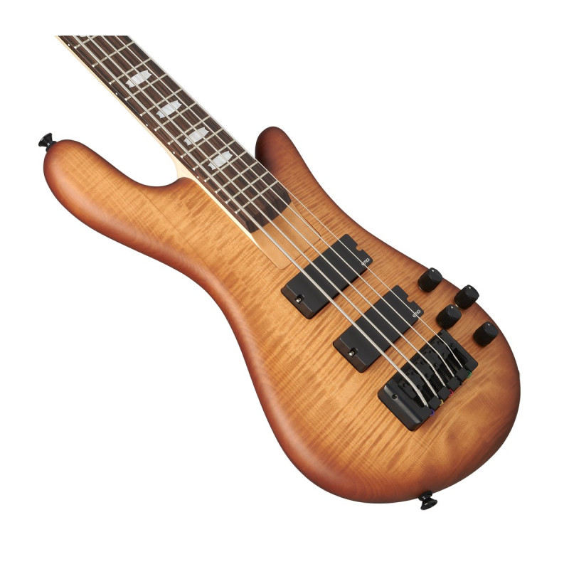 Spector SXEURO5LXBBRST Bass Guitar, Euro LX BOLT-ON, 5-String, active, Natural Sunbur st Matte