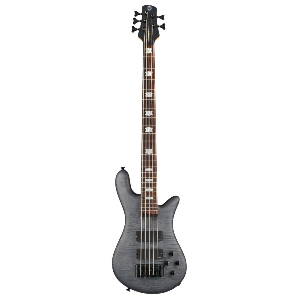 Spector SXEURO5LXBMBKS Bass Guitar, Euro LX BOLT-ON, 5-String, active, Black Stain Ma tte