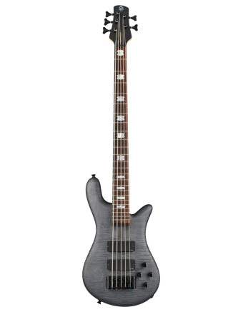 Spector SXEURO5LXBMBKS Bass Guitar, Euro LX BOLT-ON, 5-String, active, Black Stain Ma tte