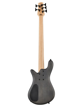 Spector SXEURO5LXBMBKS Bass Guitar, Euro LX BOLT-ON, 5-String, active, Black Stain Ma tte